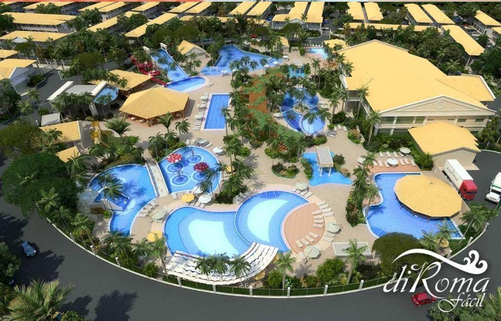 Lacqua Diroma Apartamento Completo Com Fogao, Geladeira, Micro-Ondas, Piscina 24H, Acomoda Ate 5 Pessoas Caldas Novas Zewnętrze zdjęcie